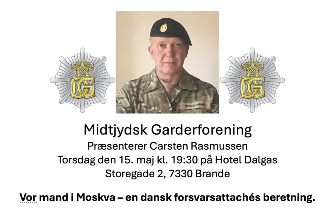 Vor mand i Moskva – en dansk forsvarsattachés beretning.